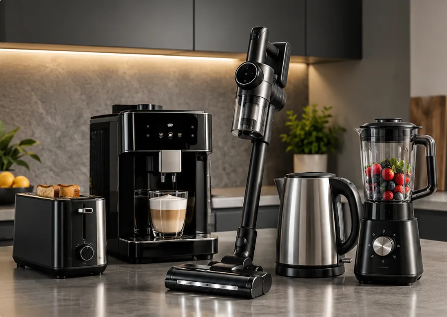 Piccoli elettrodomestici — macchine da caffè, apparecchi da cucina